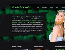 Tablet Screenshot of melanie-collins.com